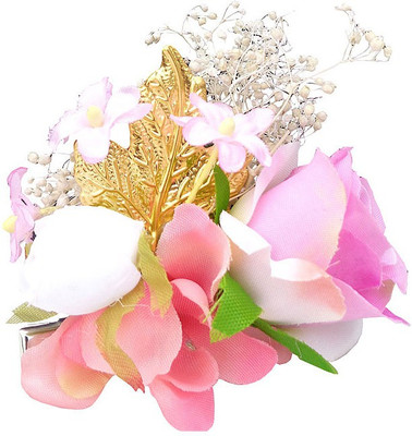 

Trendeela.com Feriha Floral Partyuse Bun Clip(Multicolor)