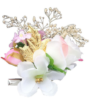 

Trendeela.com Feriha Floral Partyuse Bun Clip(Multicolor)