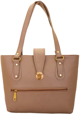 

Lady bar Shoulder Bag(Tan)