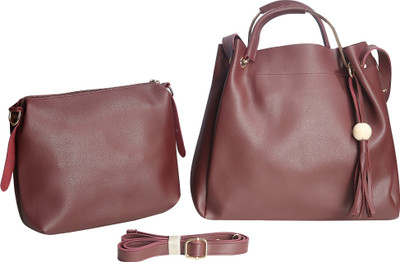 

Fiona Trends Tote(Maroon)