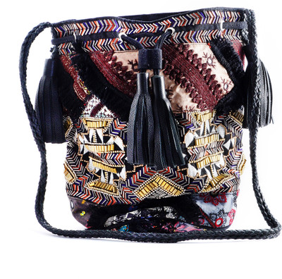 

tamanna india Messenger Bag(Black)