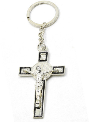 

Faynci Jesus Key ring Holy Cross Keychain Faith Religious Catholic Gift Key Chain