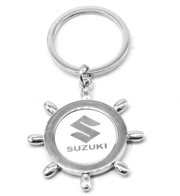 

Faynci Sun Design with Suzuki Metal Logo High Quality Stainless Steel Key Ring Key Chain for Suzuki Lover Key Chain