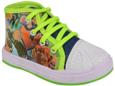 

Leon Boys & Girls Lace Casual Boots(Green
