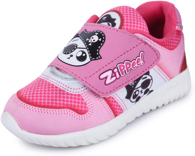 

TOUCHWOOD Boys & Girls Velcro Sneakers(Pink
