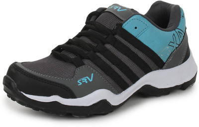 

SRV Boys Lace Running Shoes(Green, Grey/green