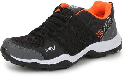 

SRV Boys Lace Running Shoes(Orange, Black/orange
