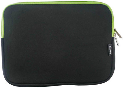 

Emartbuy 11 inch Sleeve/Slip Case(Multicolor), Black/green two tone