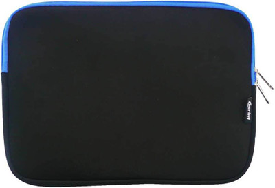 

Emartbuy 11 inch Sleeve/Slip Case(Multicolor), Black/blue two tone