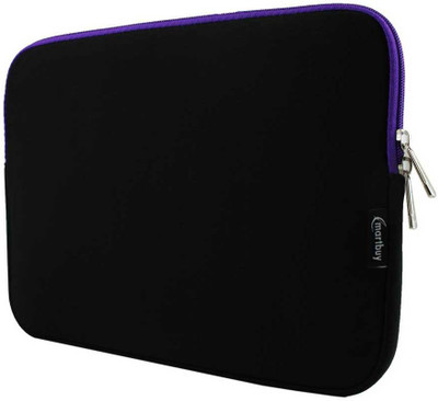 

Emartbuy 13 inch Laptop Case(Multicolor), Black / purple