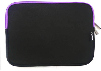 

Emartbuy 11 inch Sleeve/Slip Case(Multicolor), Black/purple two tone