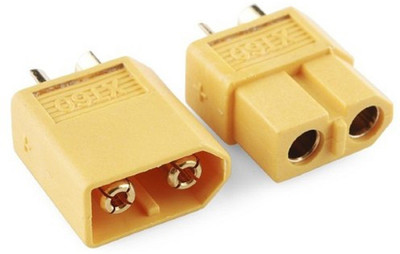 

SunRobotics XT60 CONNECTORS MALE AND FEMALE-5Pcs(Yellow)