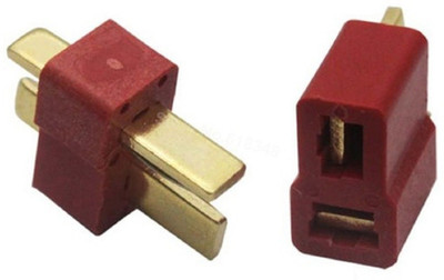 

SunRobotics T PLUG DEAN MALE FEMALE CONNECTOR-5Pcs(Red)