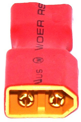

SunRobotics XT60 MALE TO T-DEAN FEMALE CONNECTOR-5Pcs(Yellow, Red)