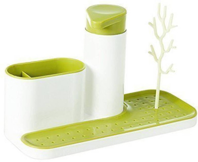 

BANQLYN Bathroom Soap Holder Stand for Kitchen Sink With Liquid Soap Dispenser 1 ml Sensor Equiped Soap Dispenser