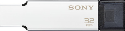 Sony USM32BA2//USM32BA2/S IN 32 OTG Drive(Silver, Type A to Micro USB)