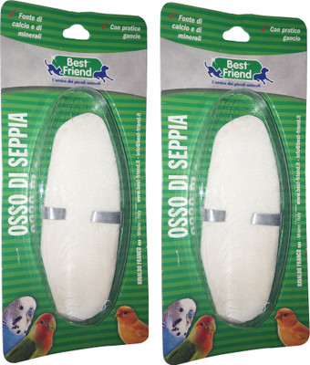 

ROYAL PET Best Friend CuttleFish Bone (Pack of 2) | 100% Natural Product & Provides Birds of Important Calcium & Minerals | 36 g Dry Bird Food(Pack of 2)