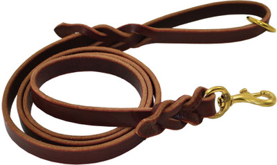 

Sri High Quality Leather Training Dog Leash 10 Feet For Small & Medium Dogs-Width-1 cm 304 cm Dog Strap Leash(Brown)
