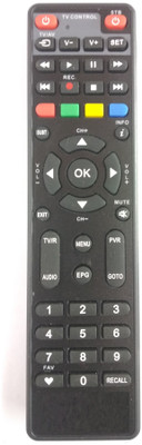 

JAIPAL KDN SET TOP BOX REMOTE KDN Kachchh Digital Network Remote Controller(Black)