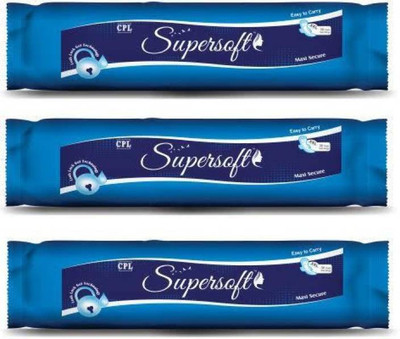 

Supersoft SSPG-001 Sanitary Pad(Pack of 3)