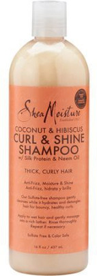 

Shea Moisture Coconut & Hibiscus Curl & Shine Shampoo(473.18 ml)