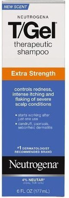 

Neutrogena T Gel Shampoo Extra Strength For Dandruff Seborrheic Dermatitis(177 ml)