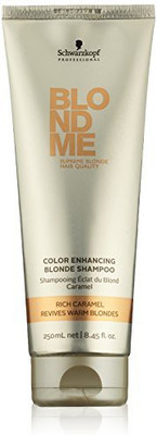 

Schwarzkopf Blondme Color Enhancing Blonde Shampoo Rich Caramel(250 ml)