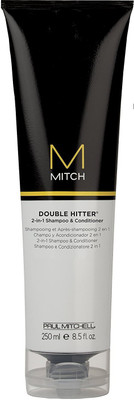 

Paul Mitchell Men Mitch Double Hitter Sulfate Free 2-in-1 Shampoo and Conditioner, 8.5oz(250 ml)