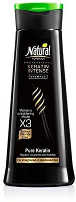 

Natural Formula New Keratin Shampoo Protect Hair Treatment Salt Sls Free(400 ml)