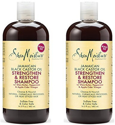 

Shea Moisture Jamaican Black Castor Oil Strengthen Grow And Restore Shampoo(482.05 ml)