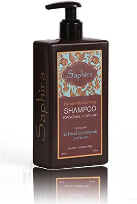 

Saphira Keratin Moisturizing Shampoo(399.25 ml)