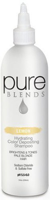 

Pure Blends Hydrating Color Depositing Shampoo Lemon(250 ml)