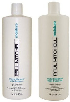 

Paul Mitchell Instant Moisture Daily Shampoo & Treatment Duo(999.59 ml)
