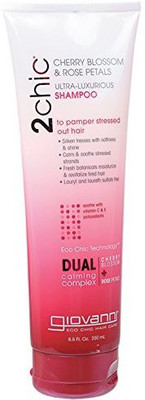 

Giovanni Chic UltraLuxurious Shampoo With Cherry Blossom & Rose Petals(251.38 ml)