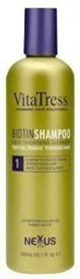 

Thinkpichaidai Nexxus Vitatress Biotin Shampoo For Fine Fragile And Thinning Hair(300 ml)