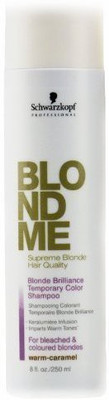 

Schwarzkopf Professional Blondme Brilliance Color Shampoo Warm Caramel(236.59 ml)