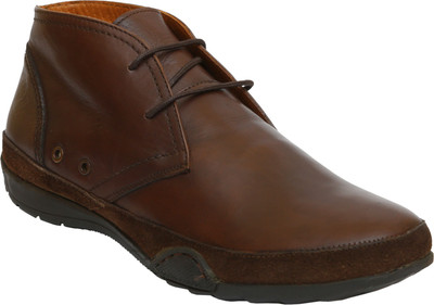 

Salt N Pepper 12-427 BROWN BOOT Casuals For Men(Brown