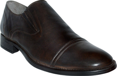 

Salt N Pepper 17-222 BROWN SHOES Slip On For Men(Brown