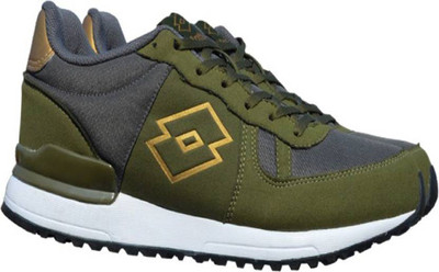 

Lotto Rochester Walking Shoes For Men(Multicolor, Olive golden