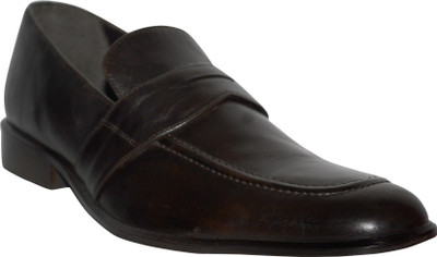 

Salt N Pepper 17-226 BROWN SHOES Slip On For Men(Brown