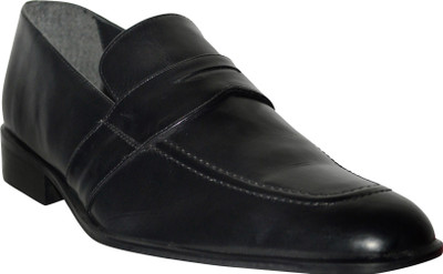 

Salt N Pepper 17-226 BLACK SHOES Slip On For Men(Black