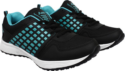 

Aero Power Play Running Shoes For Men(Green, Black, Cyan-black