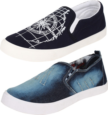 

Shoefly Combo-(2A)-461-361 Loafers Casuals For Men(Multicolor