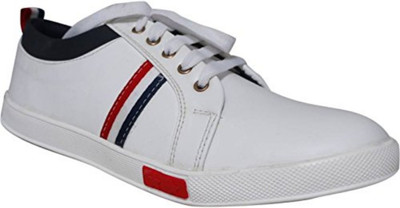 

Kajmi Sneakers For Men(White, White & blue