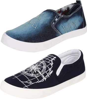 

World Wear Footwear Combo-(2A)-361-461 Casuals For Men(Multicolor