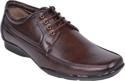 

Enzo Cardini Enzo Cardini Men's Brown Synthetic Leather Formal Shoes Derby For Men(Brown