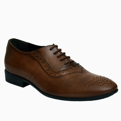 

Salt N Pepper 16-440 ALMOND SHOES Oxford For Men(Tan