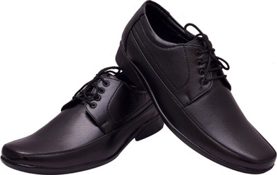

Enzo Cardini Enzo Cardini Men's Black Synthetic Leather Formal Shoes Derby For Men(Black