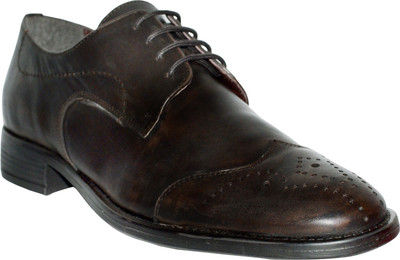 

Salt N Pepper 17-176 BROWN SHOES Brogues For Men(Brown