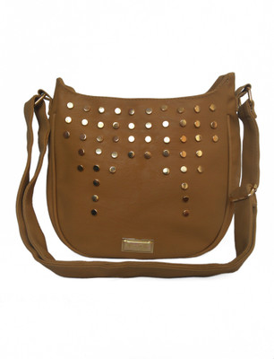 

HONCHO Girls Tan PU Sling Bag